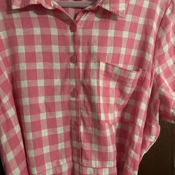 Pink Checkered Dress - Picture 3 of 3